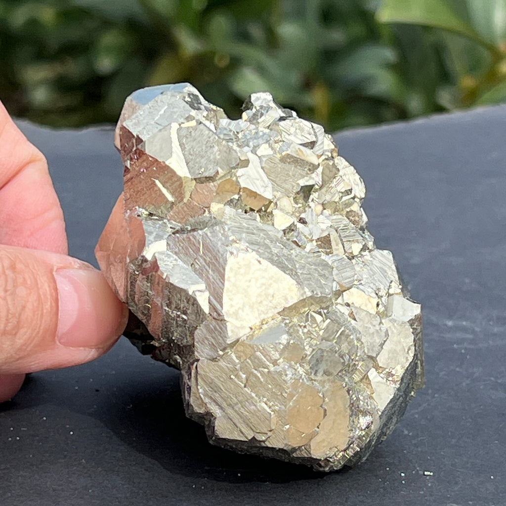Specimen pirita Peru cluster model 9, pietre semipretioase - druzy.ro 7 