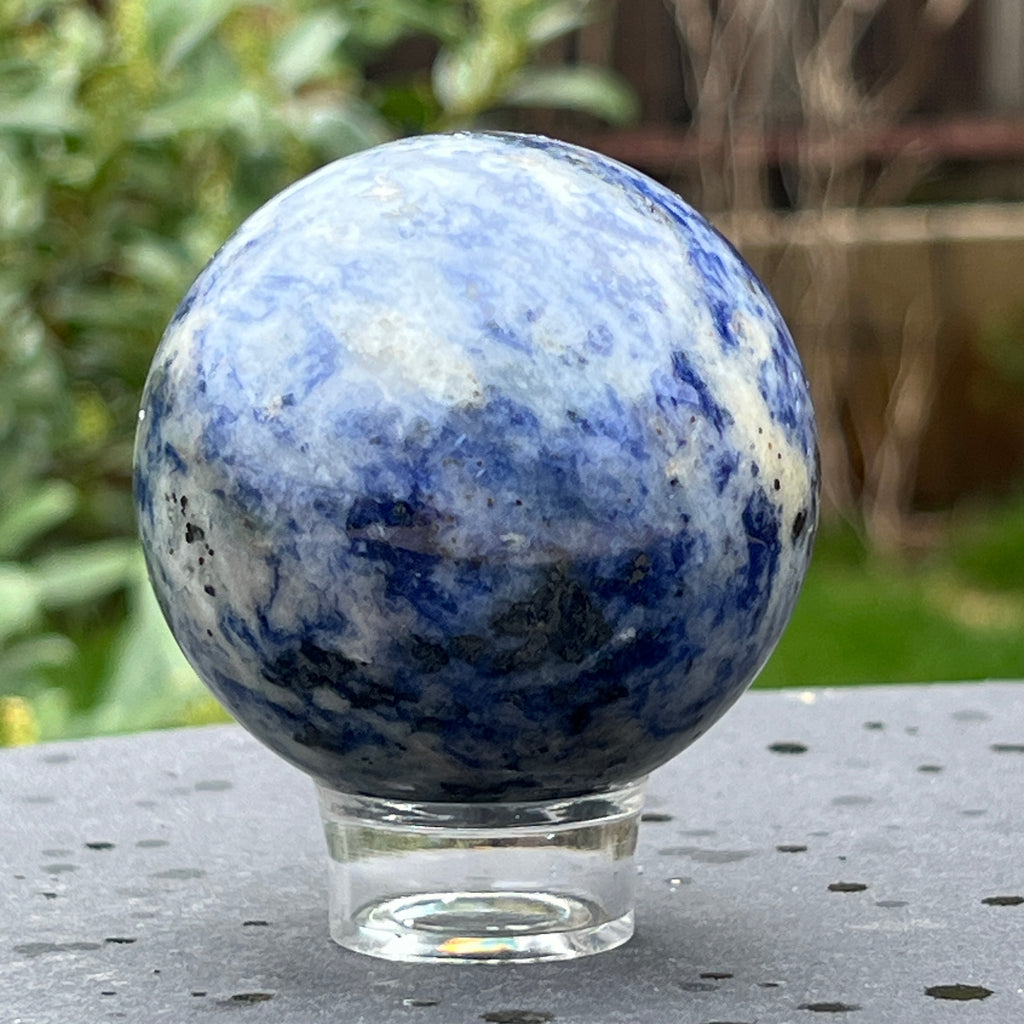 Sodalit sfera model 2, pietre semipretioase - druzy.ro 1 