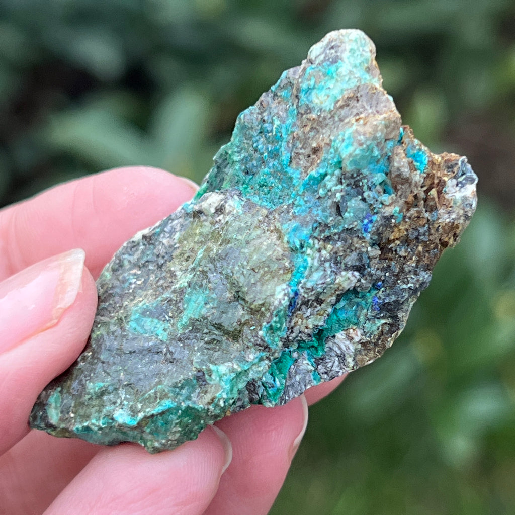 Azurit malachit piatra bruta model 7, pietre semipretioase - druzy.ro 4 