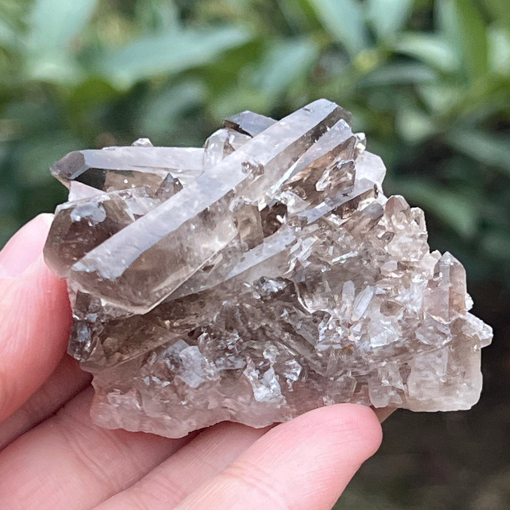 Cluster cuart fumuriu din Brazilia m6, pietre semipretioase - druzy.ro 2 