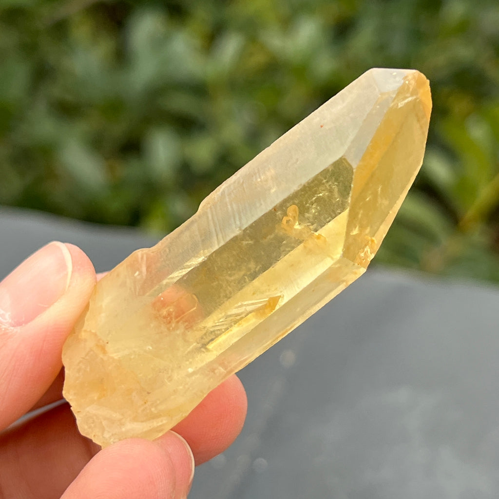 Varf citrin mina Luena, Congo model 23, pietre semipretioase - druzy.ro 6 