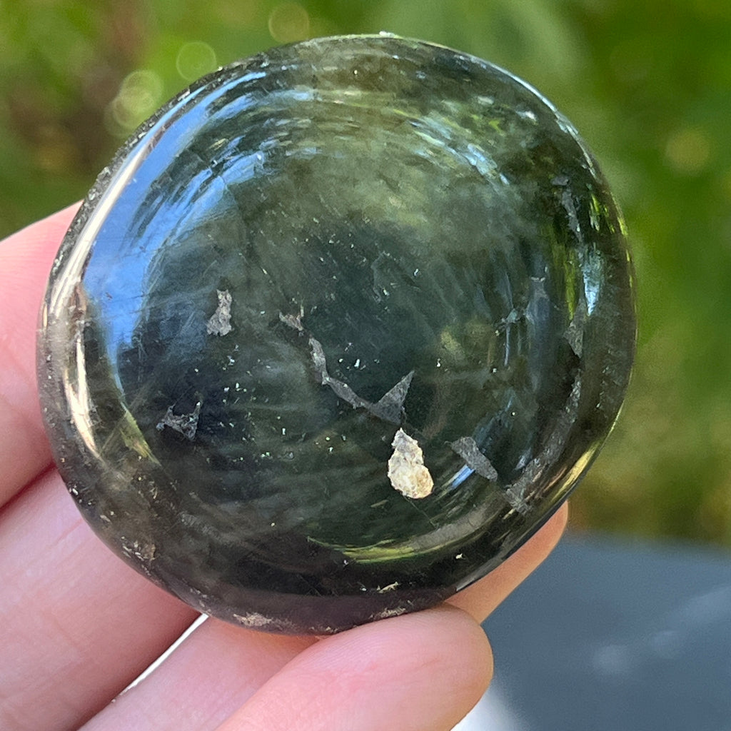 Labradorit palm stone m22, pietre semipretioase - druzy.ro 3 