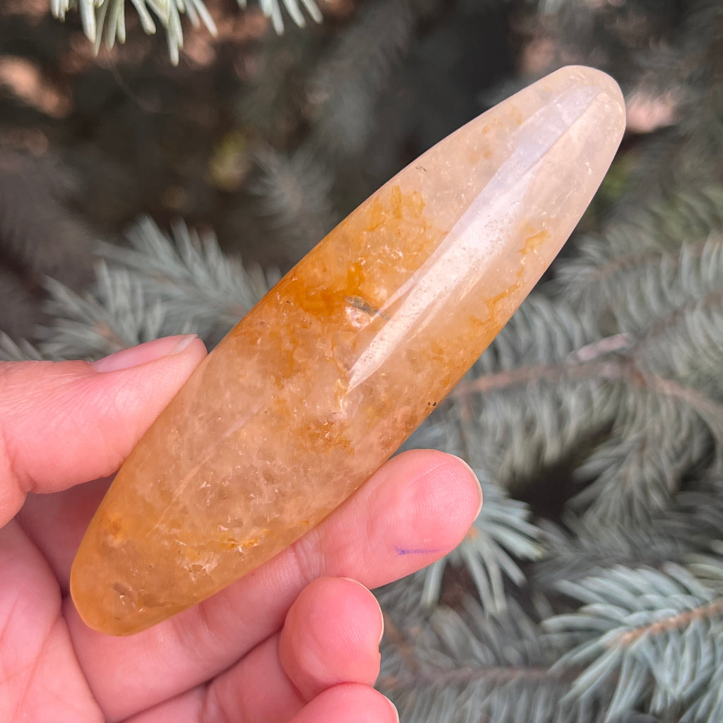 Bagheta golden healer, cuart lamaie model 1, pietre semipretioase - druzy.ro 3 
