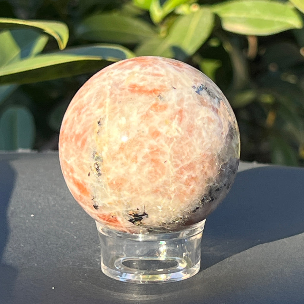 Sfera piatra soarelui model 1, pietre semipretioase - druzy.ro 5 