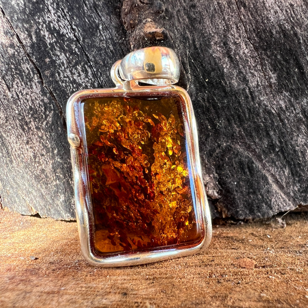 Pandantiv argint cu chihlimbar Amber10, pietre semipretioase - druzy.ro 4 