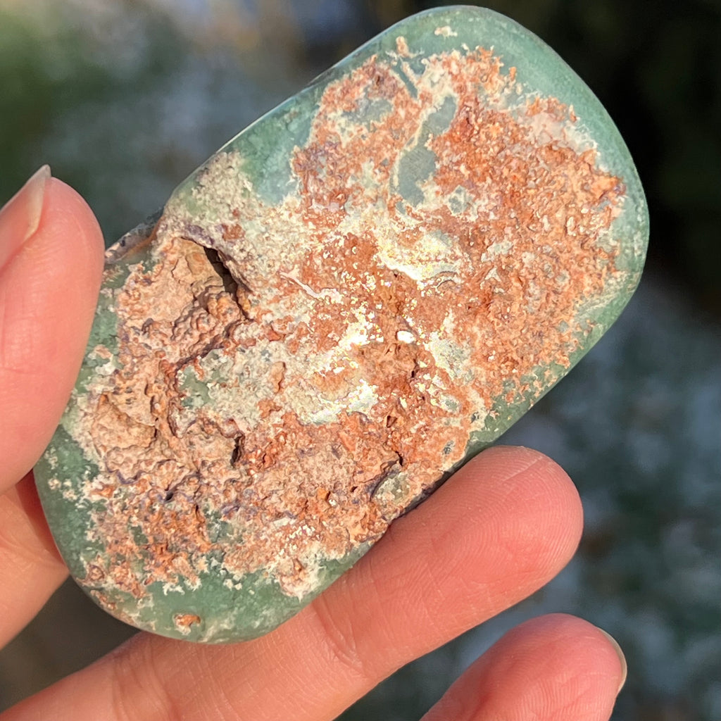 Crisopraz smarald palmstone model 4 din Zimbabwe, druzy.ro, cristale 3