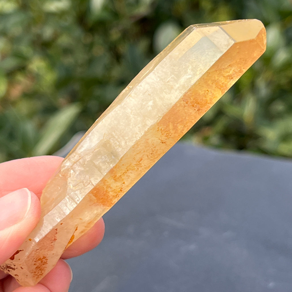 Varf citrin mina Luena, Congo model 6, pietre semipretioase - druzy.ro 8 