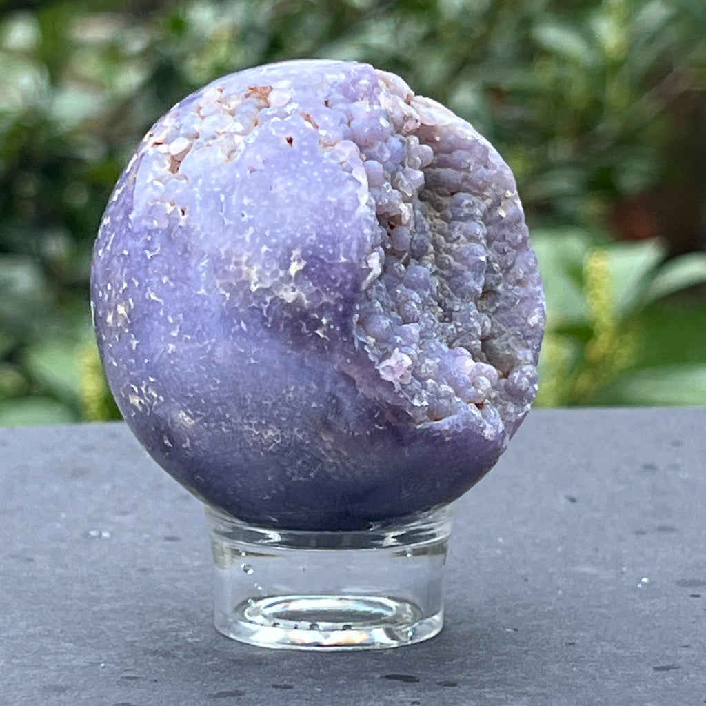 Sfera agat strugure model 3, pietre semipretioase - druzy.ro 3 