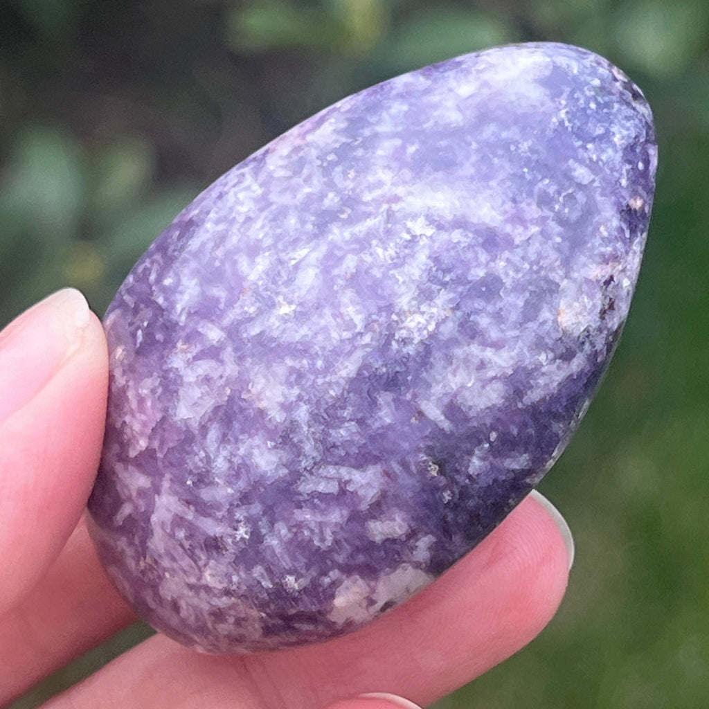 Lepidolit palmstone m13, pietre semipretioase - druzy.ro 1 