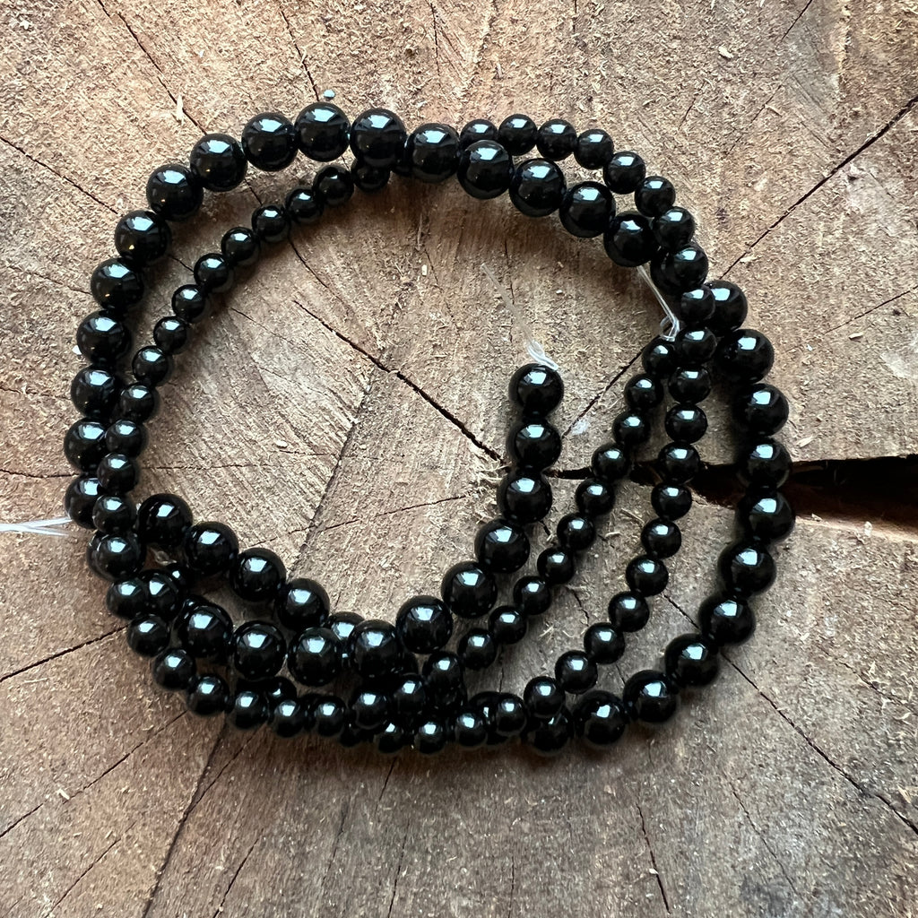 Sirag margele pietre semipretioase sfere OBSIDIAN, pietre semipretioase - druzy.ro 1 