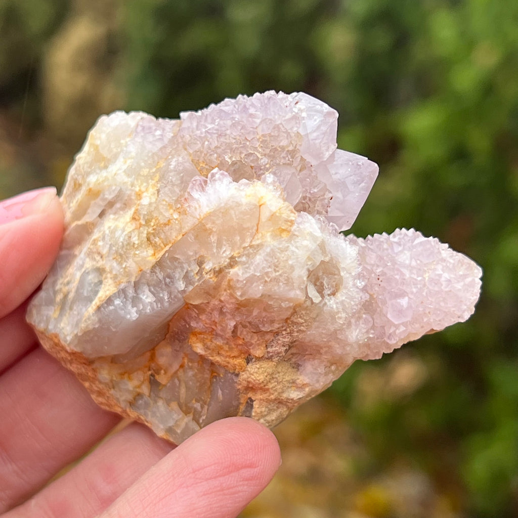 Cluster cuart spirit/cuart cactus mini model AF3/4, druzy.ro, cristale 3