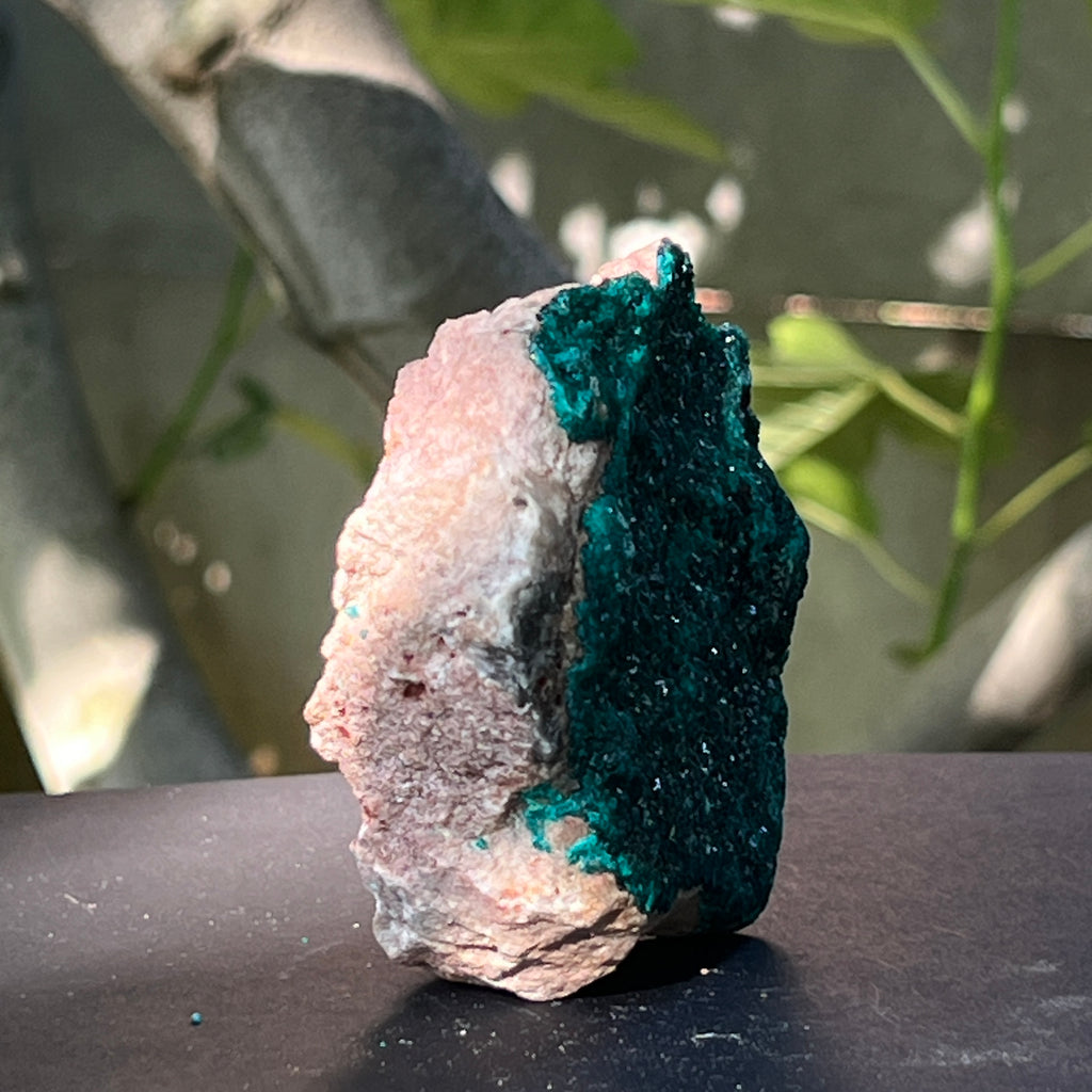 Dioptaz cluster din Congo model 44, pietre semipretioase - druzy.ro 3 