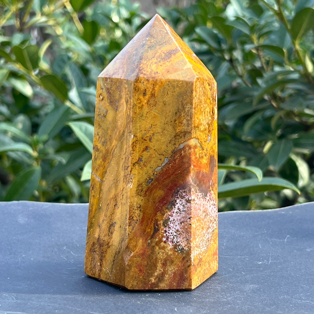 Turn/obelisc jasp ocean model 1, pietre semipretioase - druzy.ro 1 