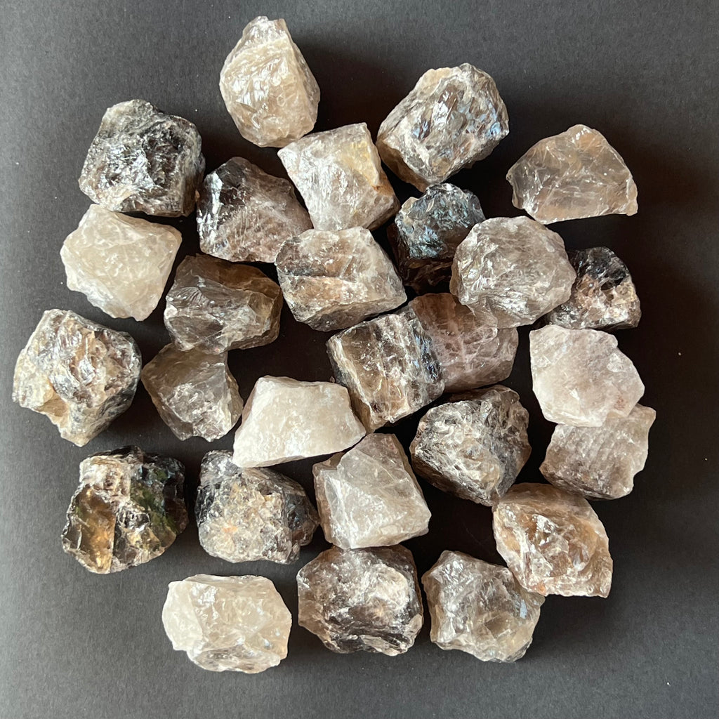 Cuart fumuriu piatra bruta, pietre semipretioase - druzy.ro 2