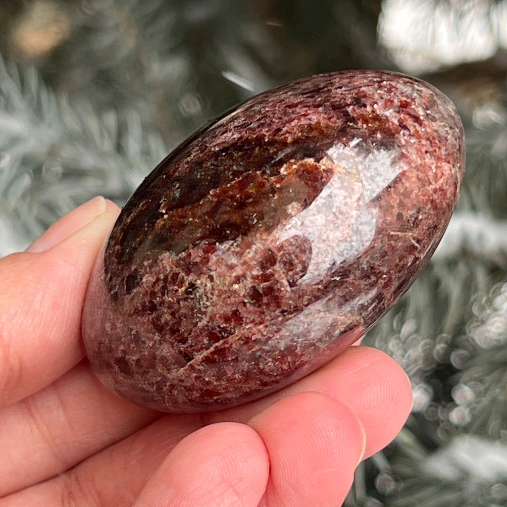 Granat palmstone model 5, pietre semipretioase - druzy.ro 5 