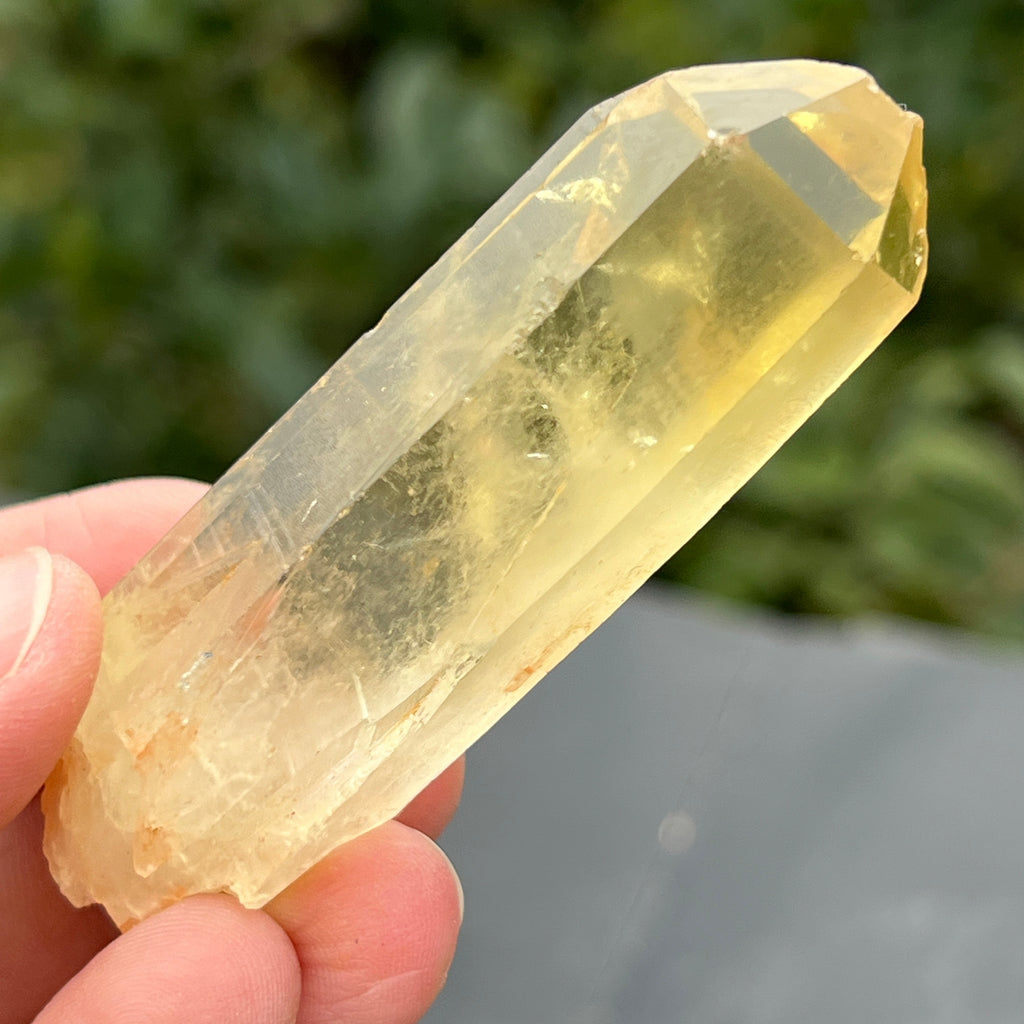 Varf citrin mina Luena, Congo model 26, pietre semipretioase - druzy.ro 5 