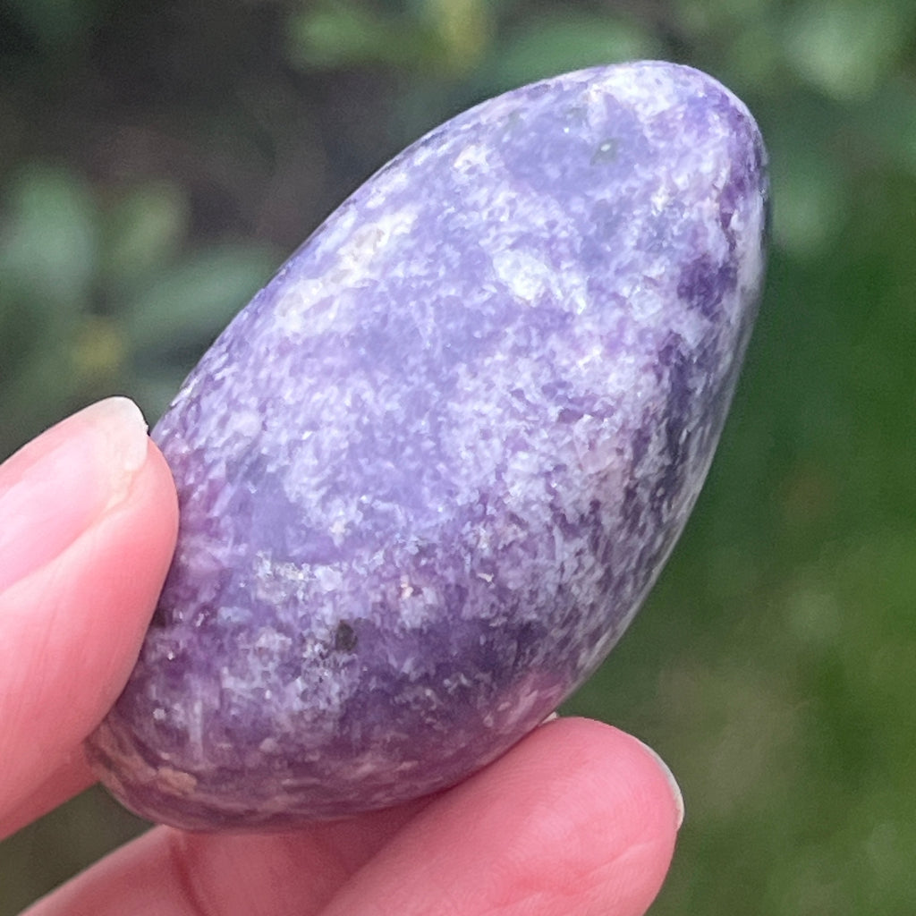 Lepidolit palmstone m13, pietre semipretioase - druzy.ro 3 