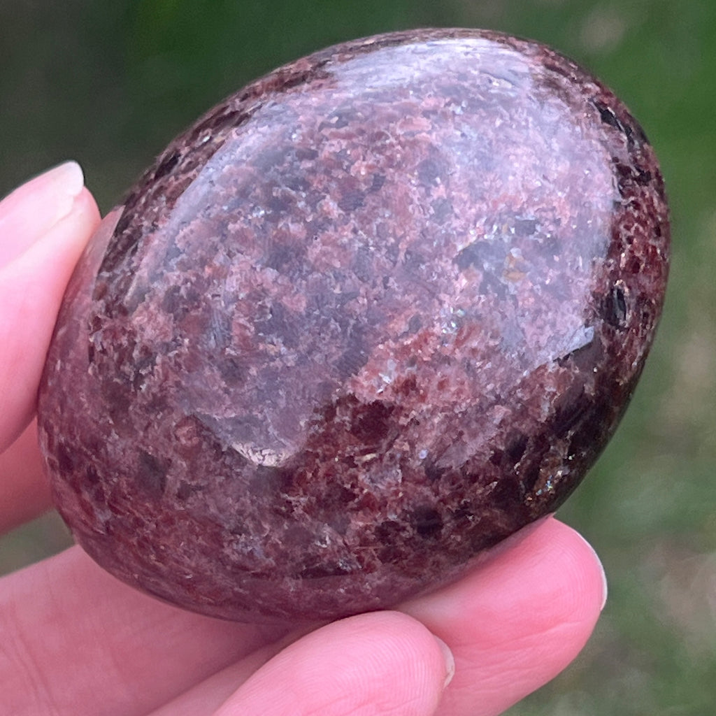 Granat palmstone model 6, pietre semipretioase - druzy.ro 4 