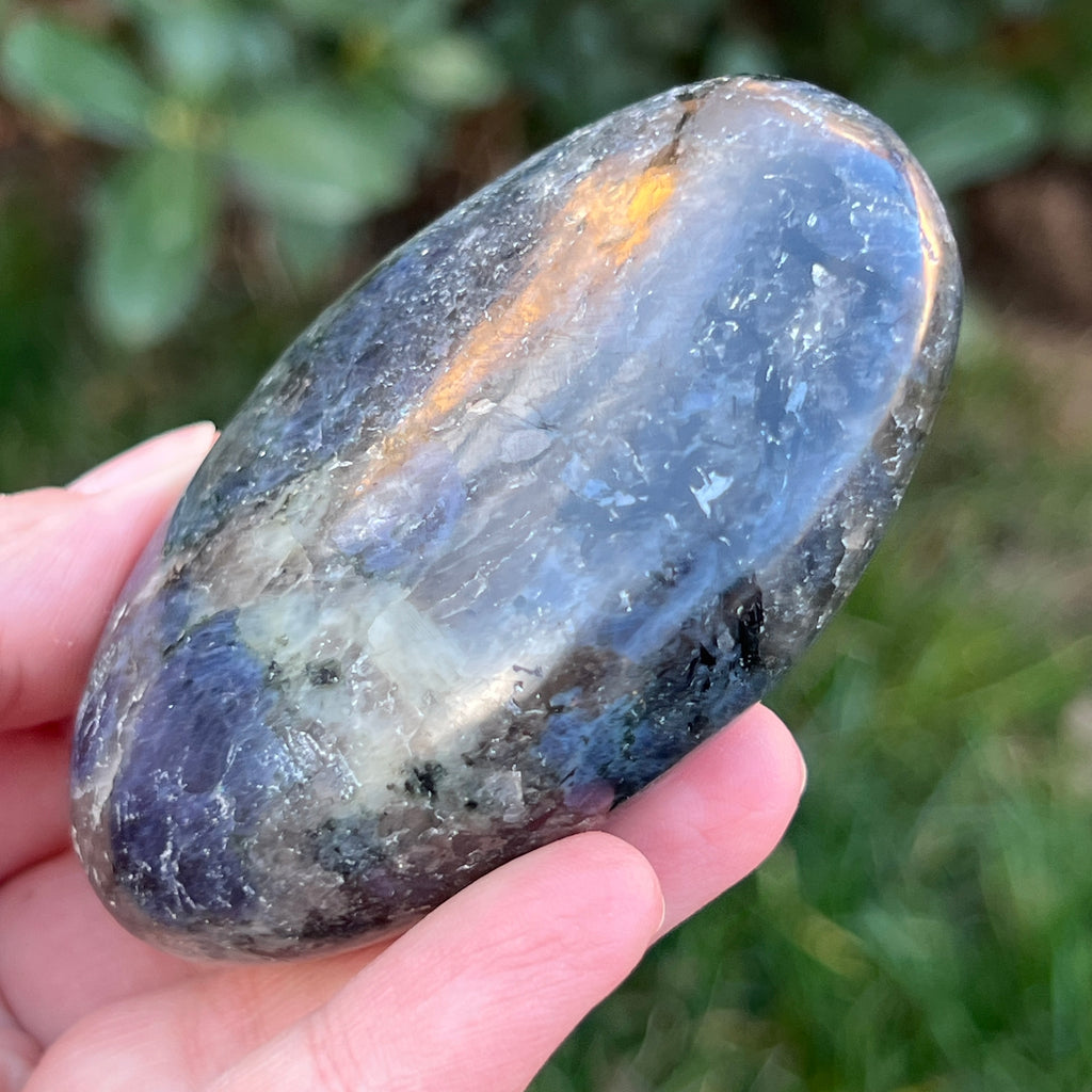 Palmstone Iolit (safir de apa) din Madagascar model 1, pietre semipretioase - druzy.ro 6 