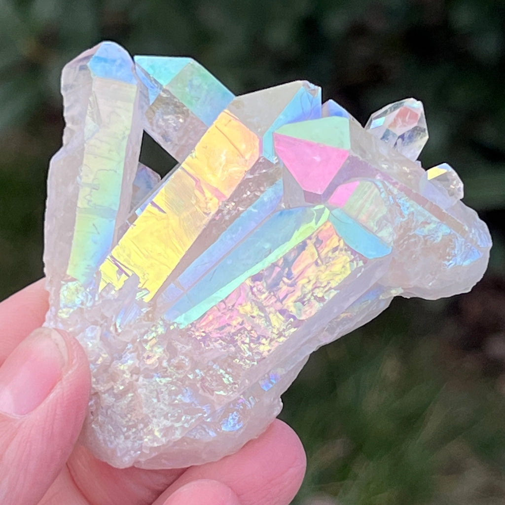 Cluster cuart incolor AURA, floare de mina m11, pietre semipretioase - druzy.ro 8 