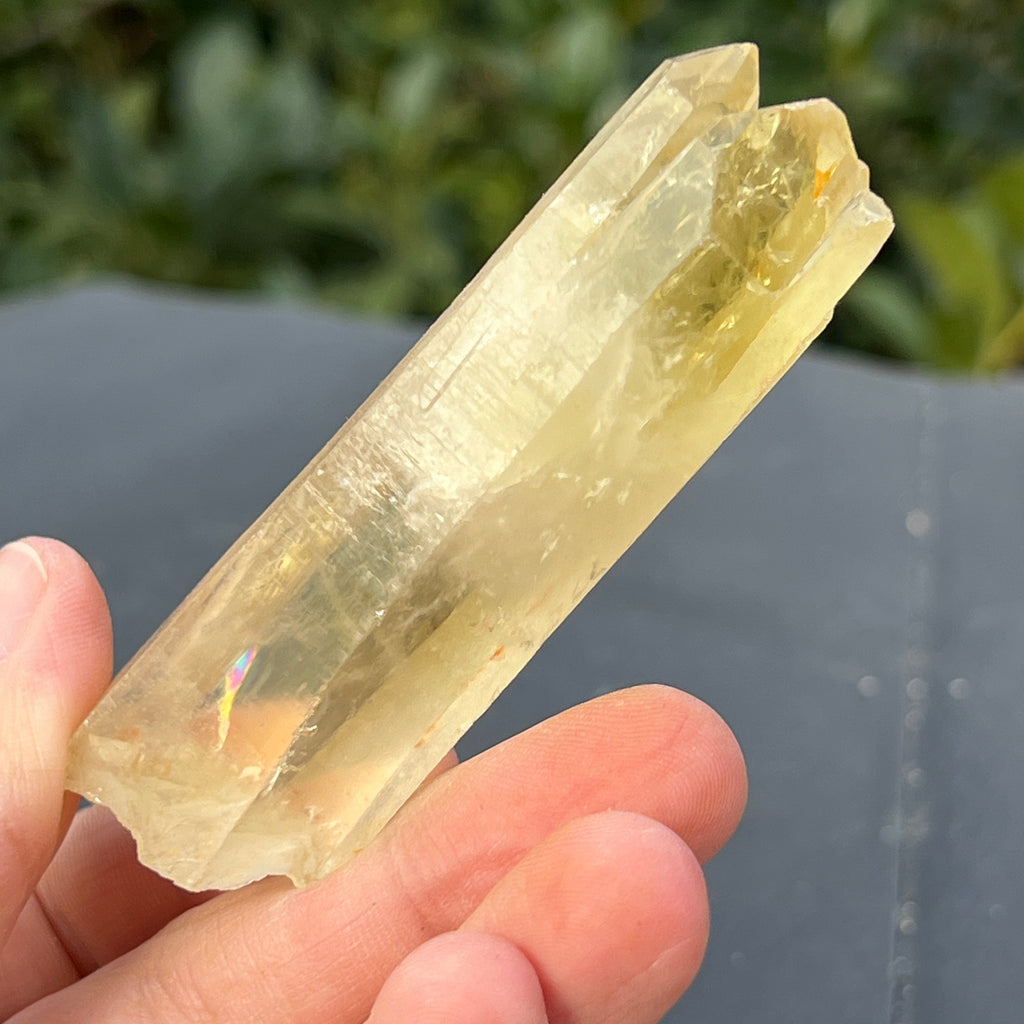 Varf citrin mina Luena, Congo model 18, pietre semipretioase - druzy.ro 10 