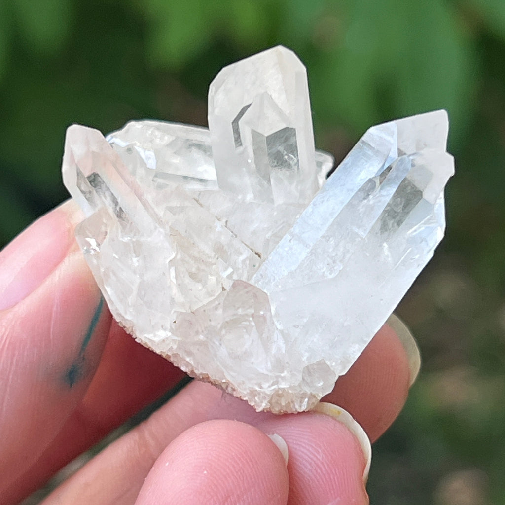 Cluster cuart incolor m6, pietre semipretioase - druzy.ro 1 