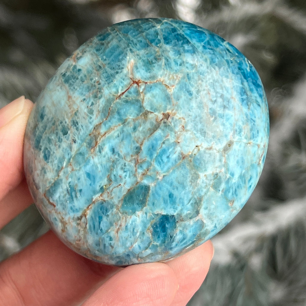 Apatit rulat palmstone model 14, pietre semipretioase - druzy.ro 1 