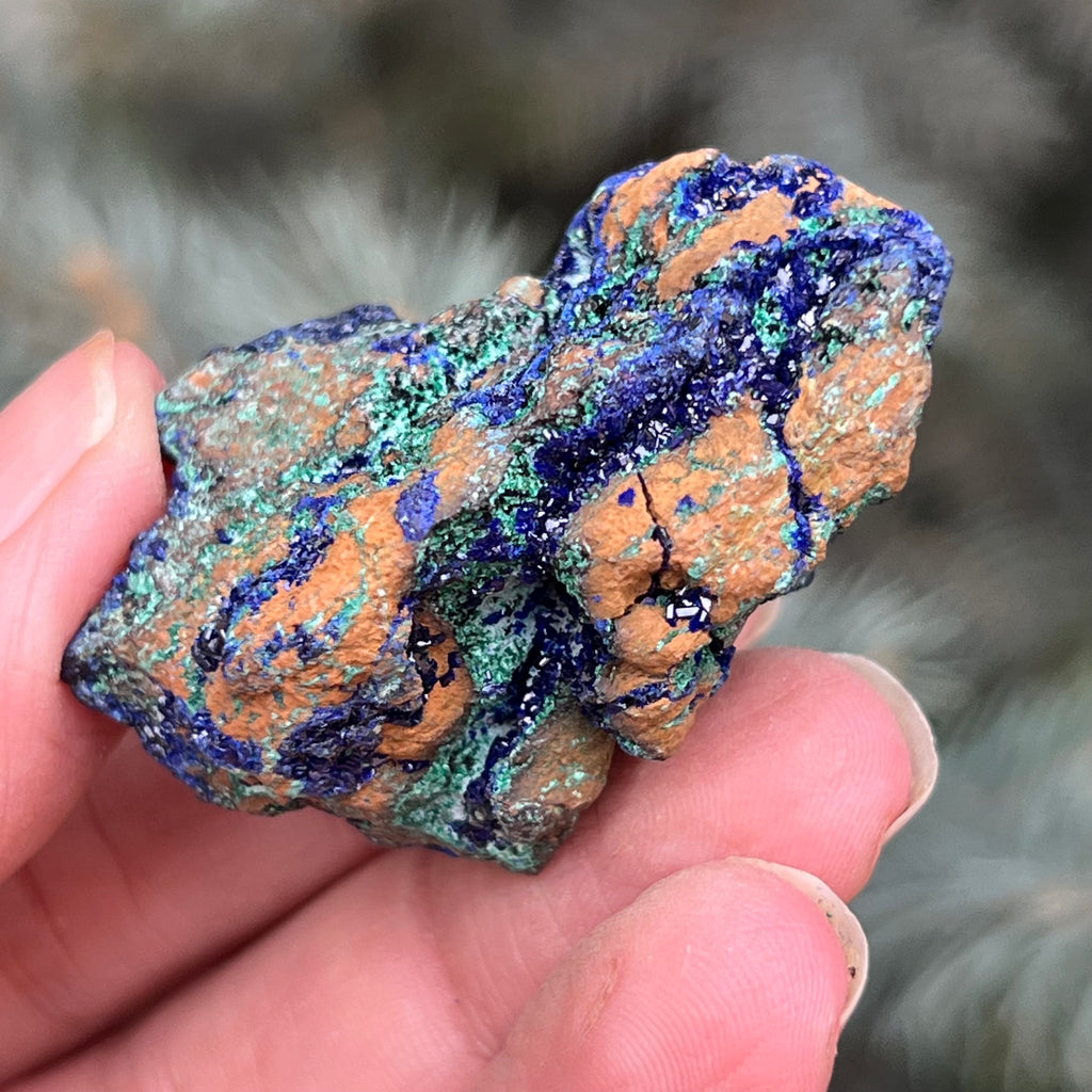 Azurit malachit piatra bruta model 13, druzy.ro, cristale 8