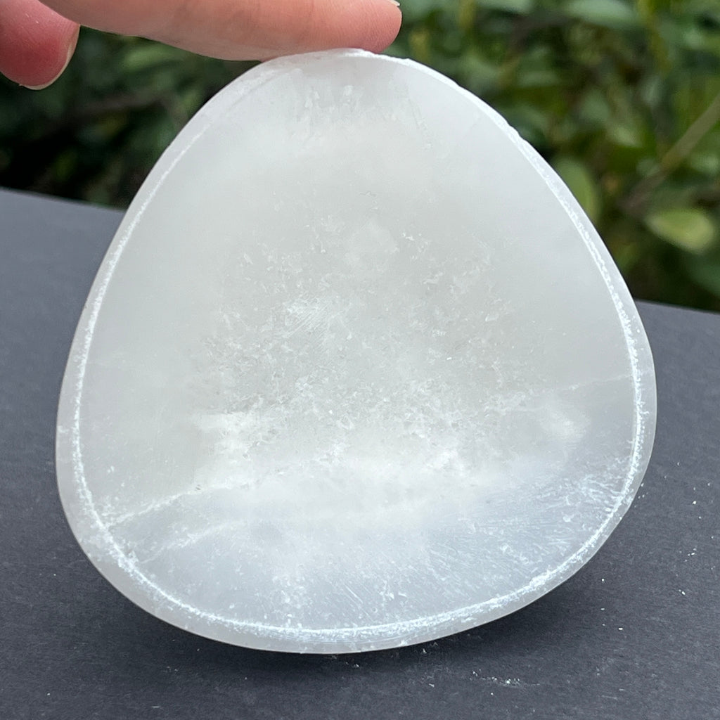 Bol selenit triunghi, pietre semipretioase - druzy.ro 4 