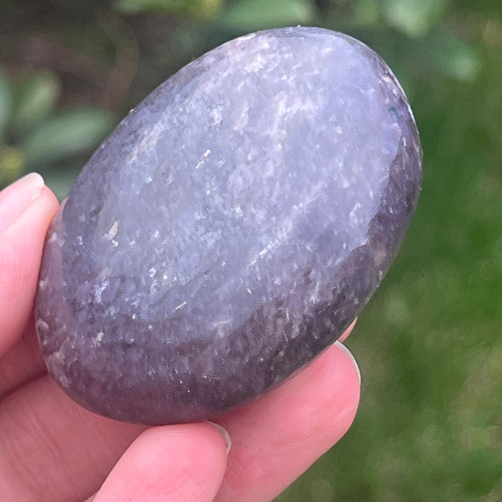 Lepidolit palmstone m10, pietre semipretioase - druzy.ro 5 