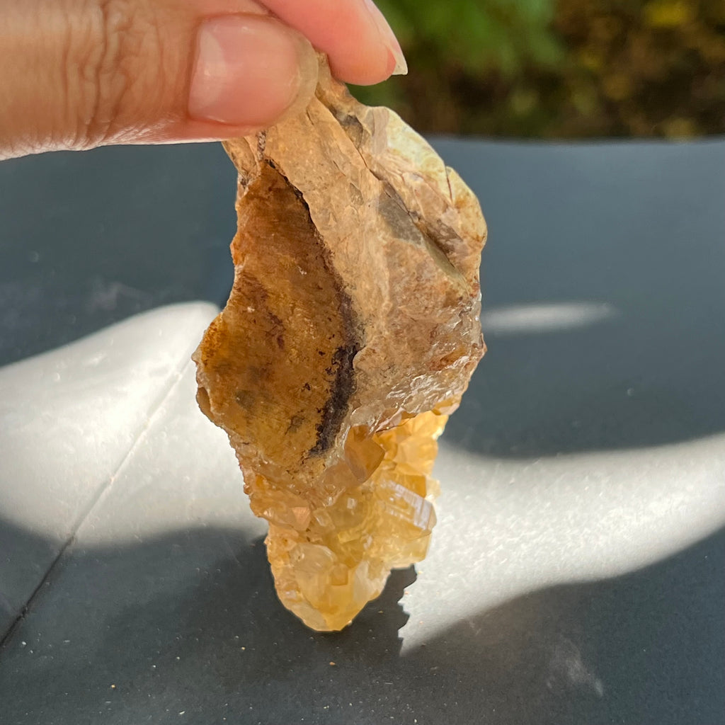 Cluster cuart lamaie, golden healer 5A/7, Zambia, pietre semipretioase - druzy.ro 6