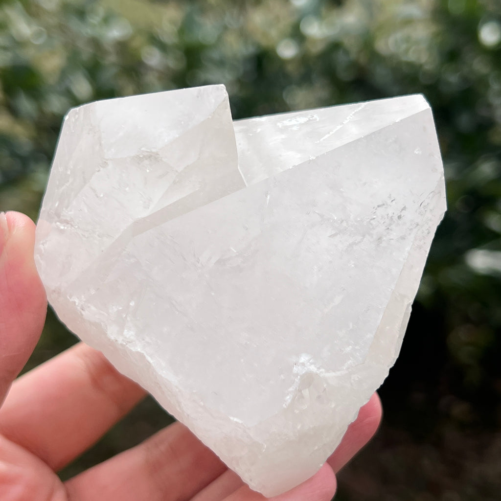 Varf cuart incolor natural, floare de mina L27, pietre semipretioase - druzy.ro 3 