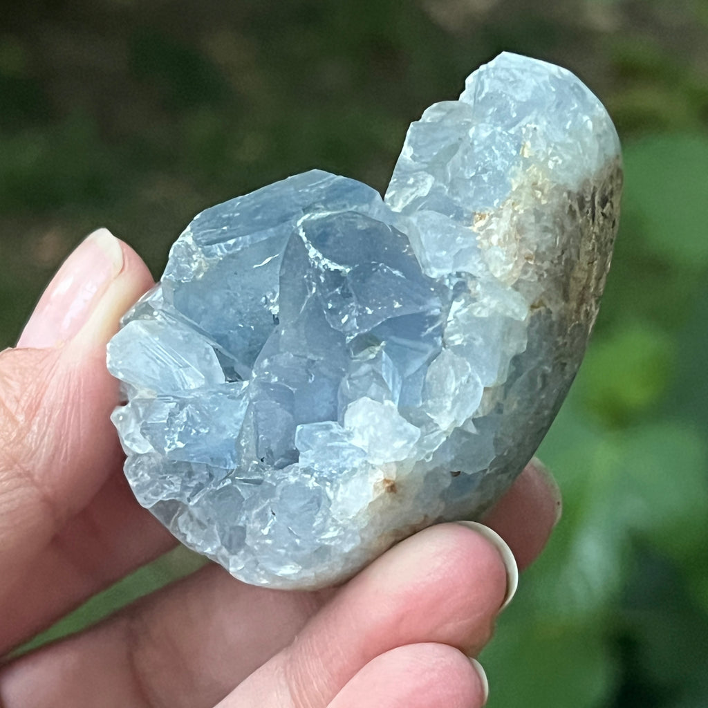 Ou geoda celestit /celestina model 63, pietre semipretioase - druzy.ro 4 