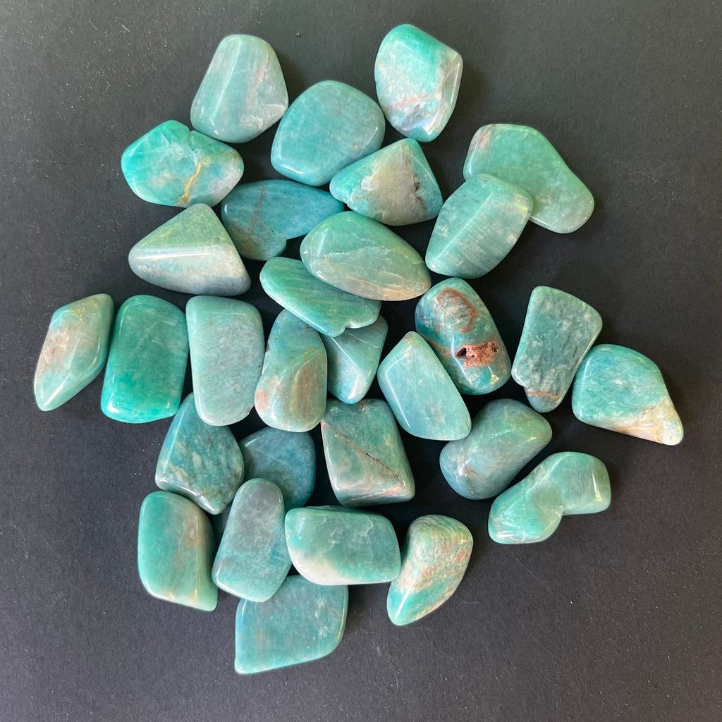 Amazonit Namibia piatra rulata, druzy.ro, pietre semipretioase 4