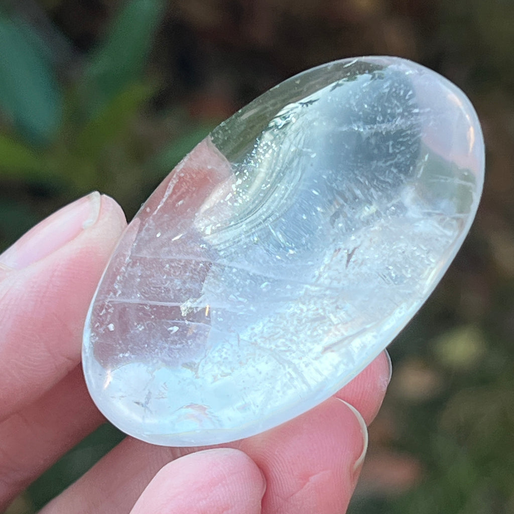 Palmstone cuart incolor/cristal de stanca m6, pietre semipretioase - druzy.ro 3 