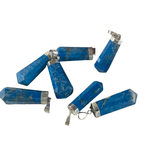 Pandantiv argint lapis lazuli, pietre semipretioase - druzy.ro 2 