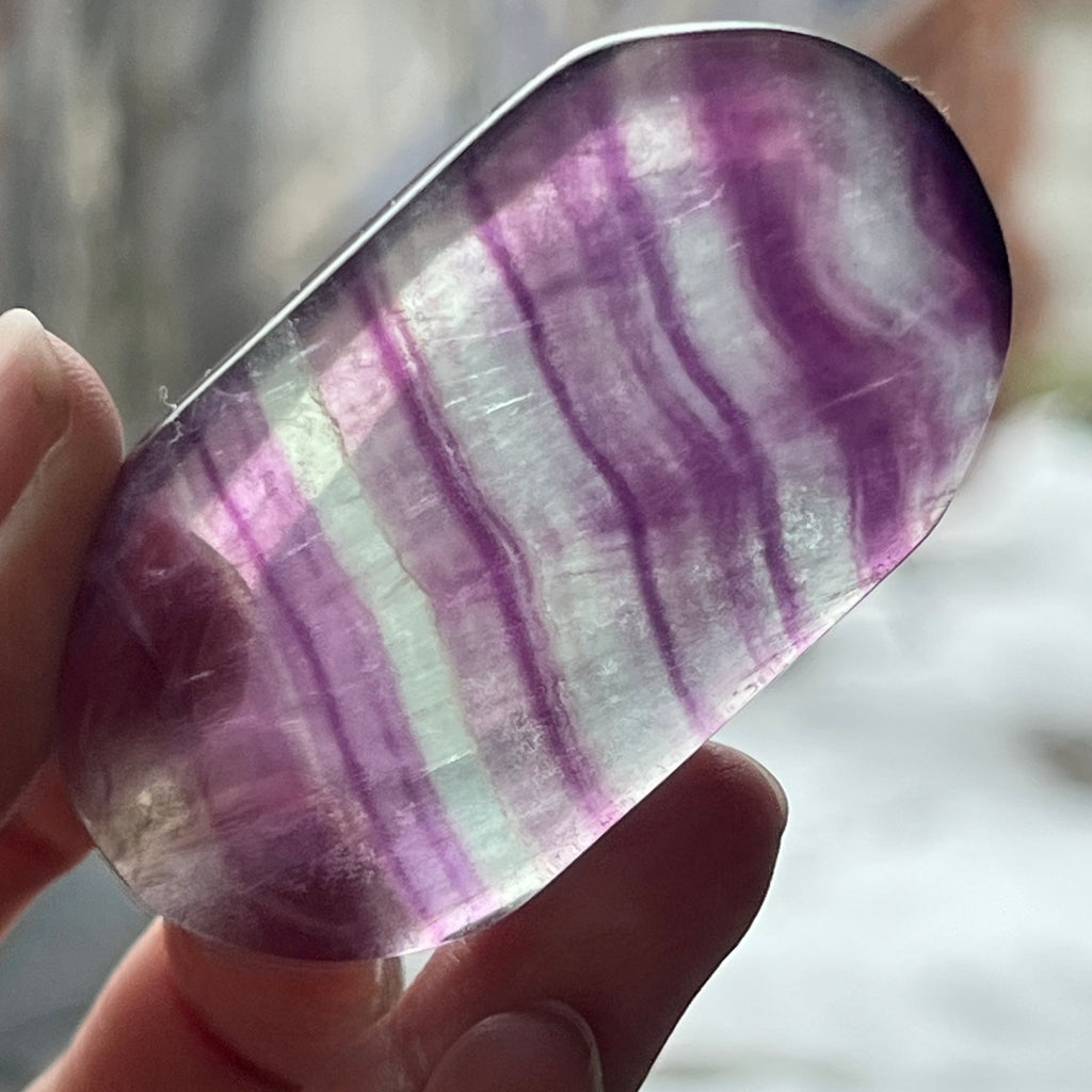 Palmstone fluorit din Provincia Zhejiang, China model 6, pietre semipretioase - druzy.ro 2 