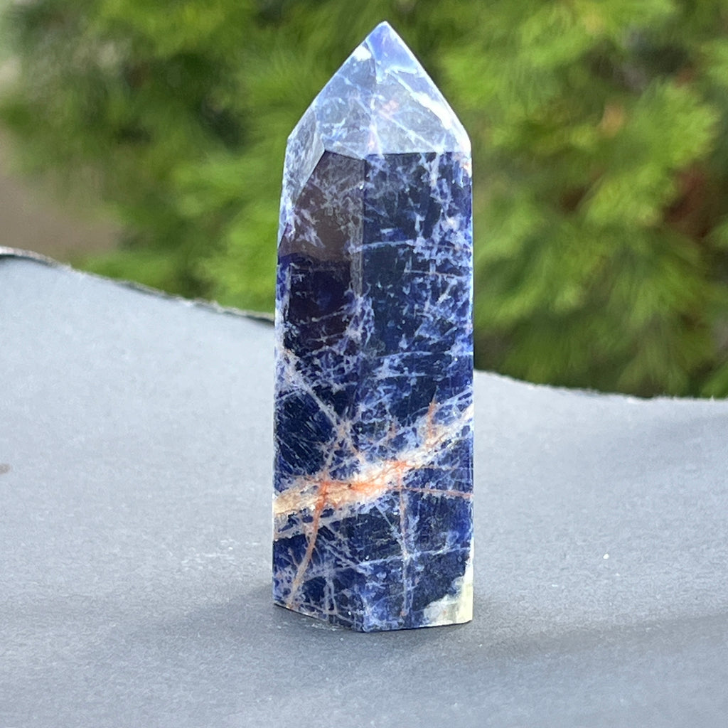 Obelisc sodalit model 1, pietre semipretioase - druzy.ro 1 