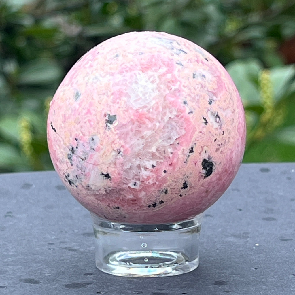 Sfera rodocrozit model 4, pietre semipretioase - druzy.ro 4 