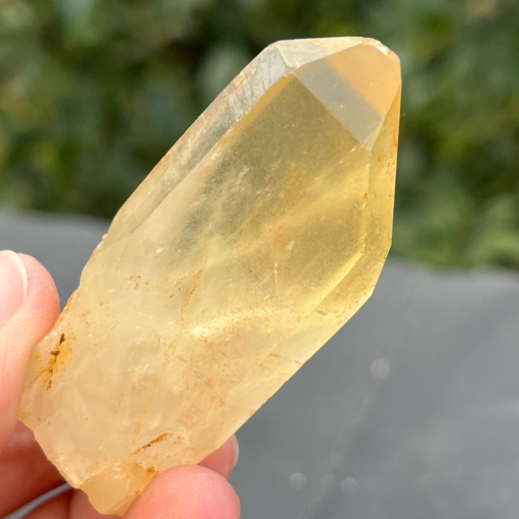 Varf citrin mina Luena, Congo model 28, pietre semipretioase - druzy.ro 5 