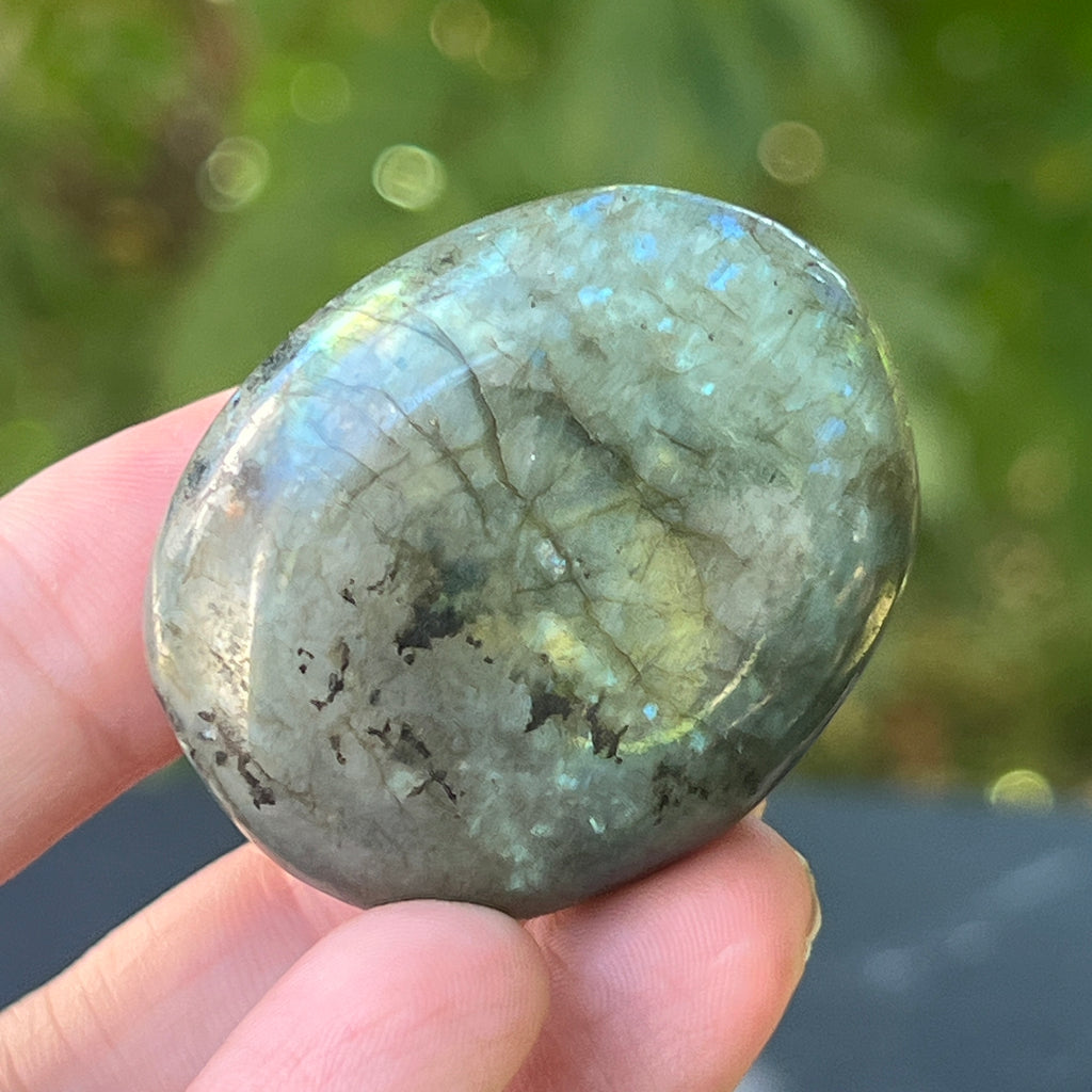 Labradorit palm stone m16, pietre semipretioase - druzy.ro 3 