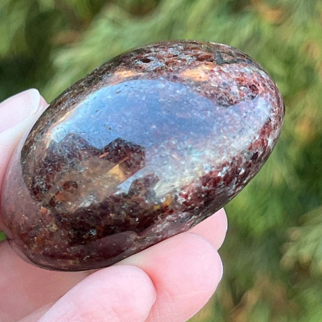 Granat palmstone model 7, pietre semipretioase - druzy.ro 3 