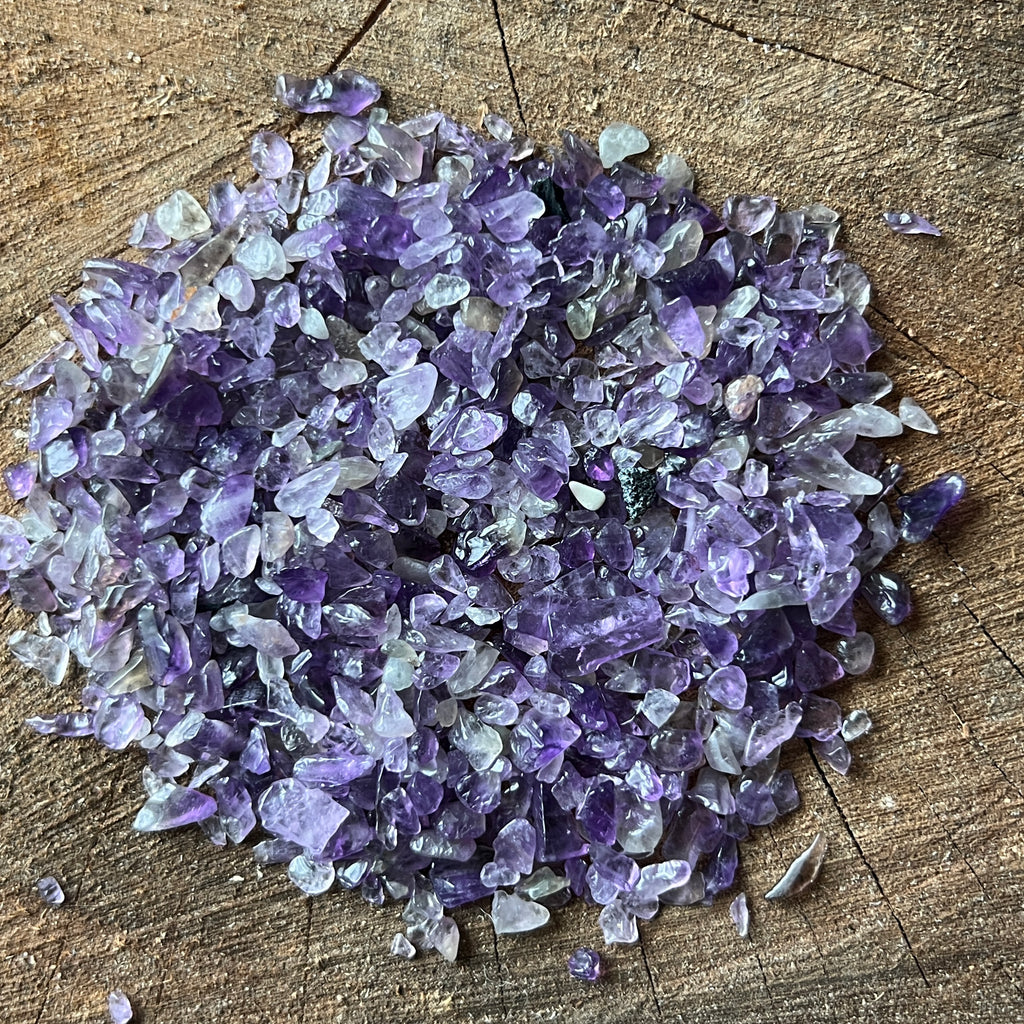 Ametist chipsuri, pietre semipretioase - druzy.ro 2 