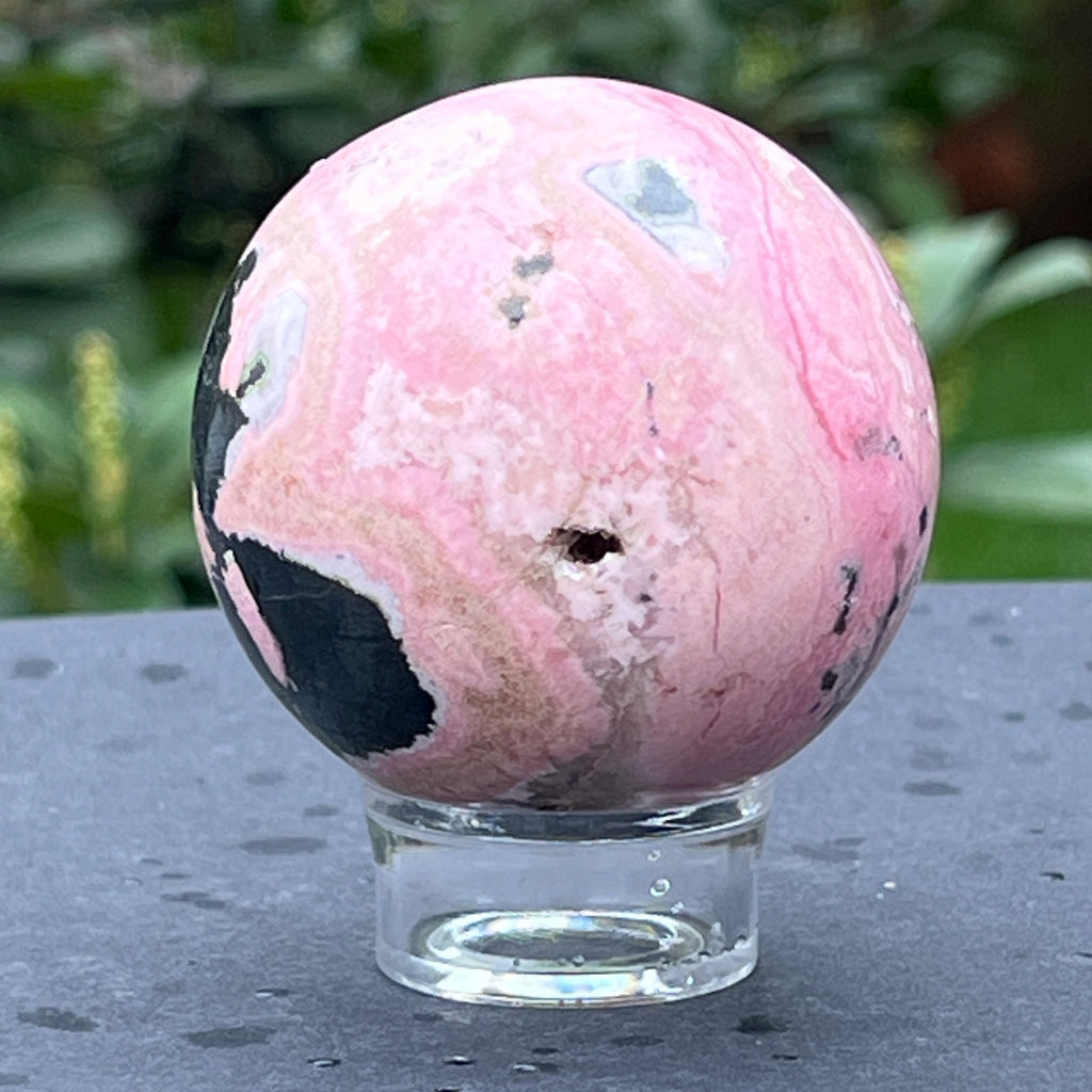 Sfera rodocrozit model 5, pietre semipretioase - druzy.ro 4 