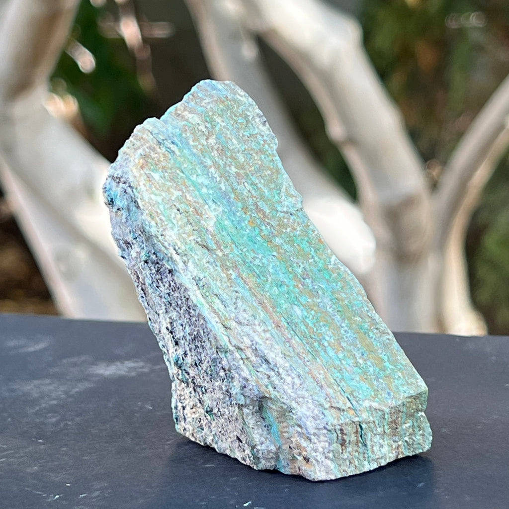 Piatra bruta crisocola cu malachit druzy din Congo model 4, druzy.ro, cristale 4