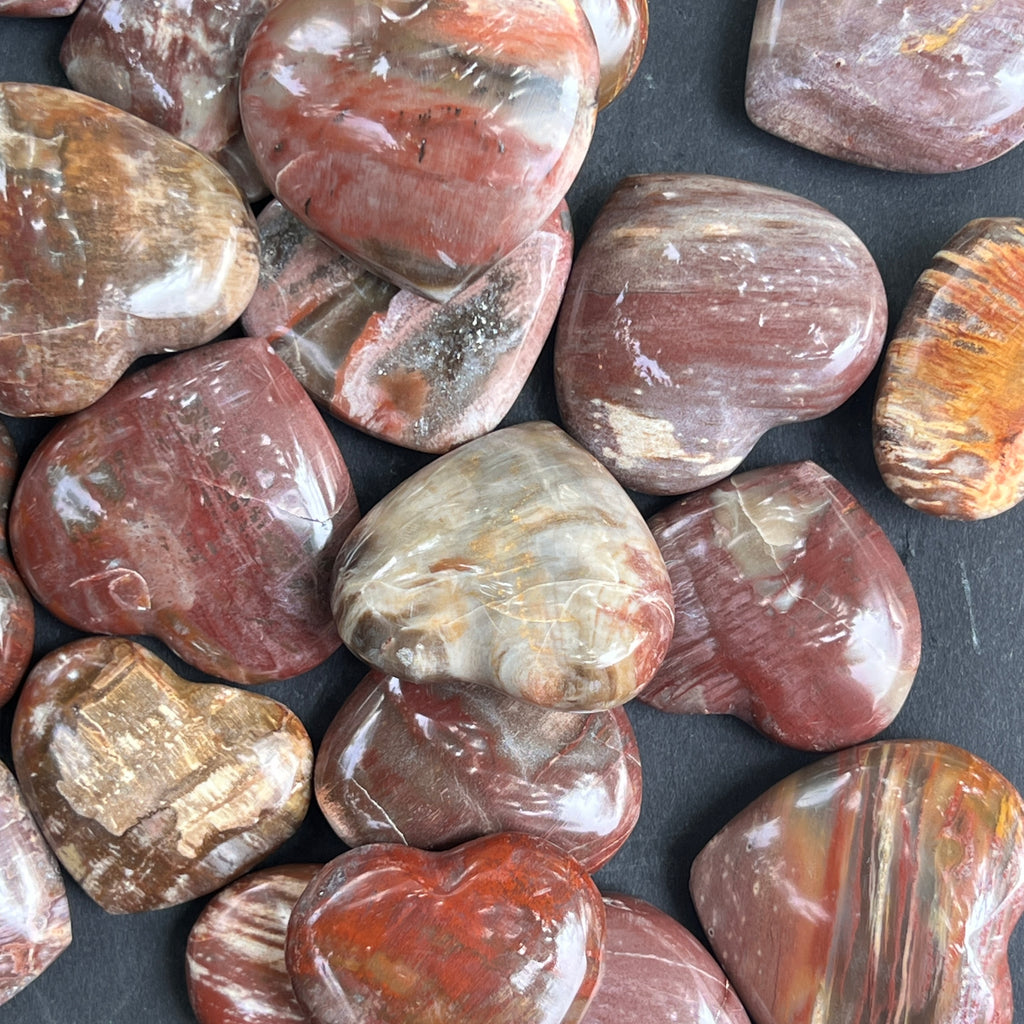 Inima lemn pietrificat, pietre semipretioase - druzy.ro 3 