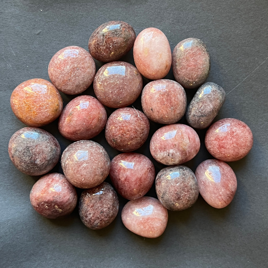 Cuart capsuna piatra rulata, pietre semipretioase - druzy.ro 1 