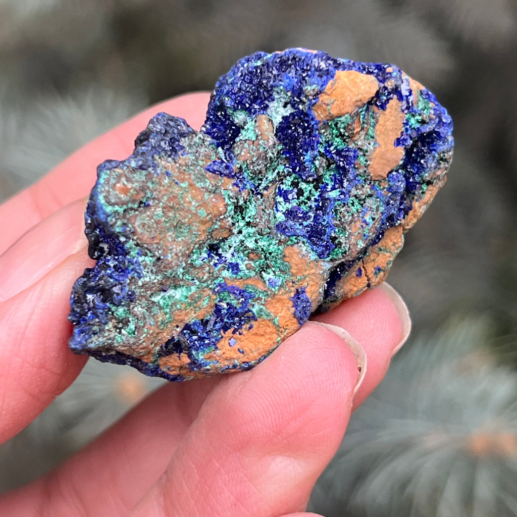 Azurit malachit piatra bruta model 13, druzy.ro, cristale 6