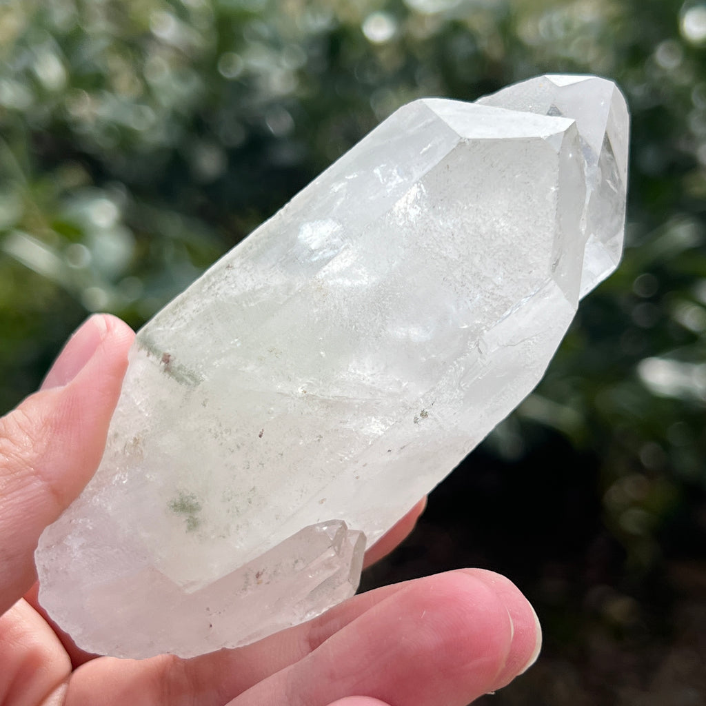 Varf cuart incolor natural, floare de mina L24, pietre semipretioase - druzy.ro 8 