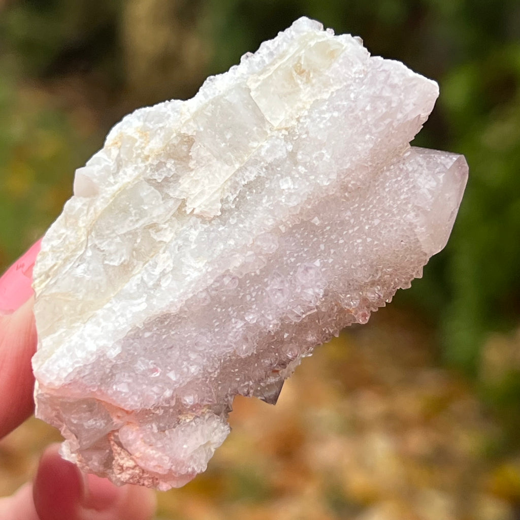 Cluster cuart spirit/cuart cactus mini model AF3/14, druzy.ro, cristale 3